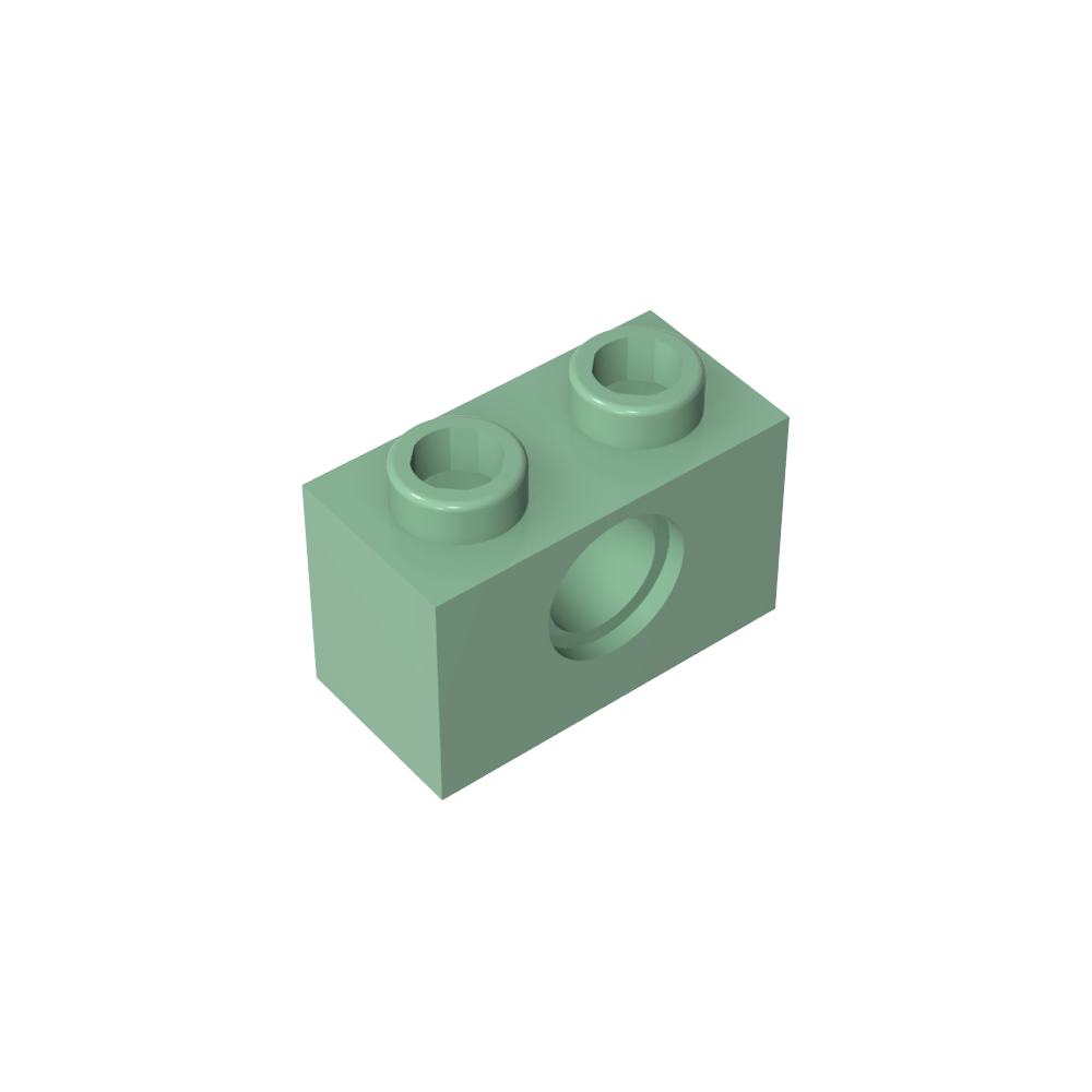 Technic Stein 1 x 2 [1 Loch]-MyGobricks