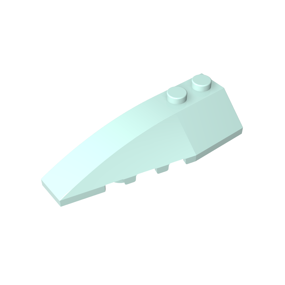 Keil gebogen 6 x 2 links-MyGobricks