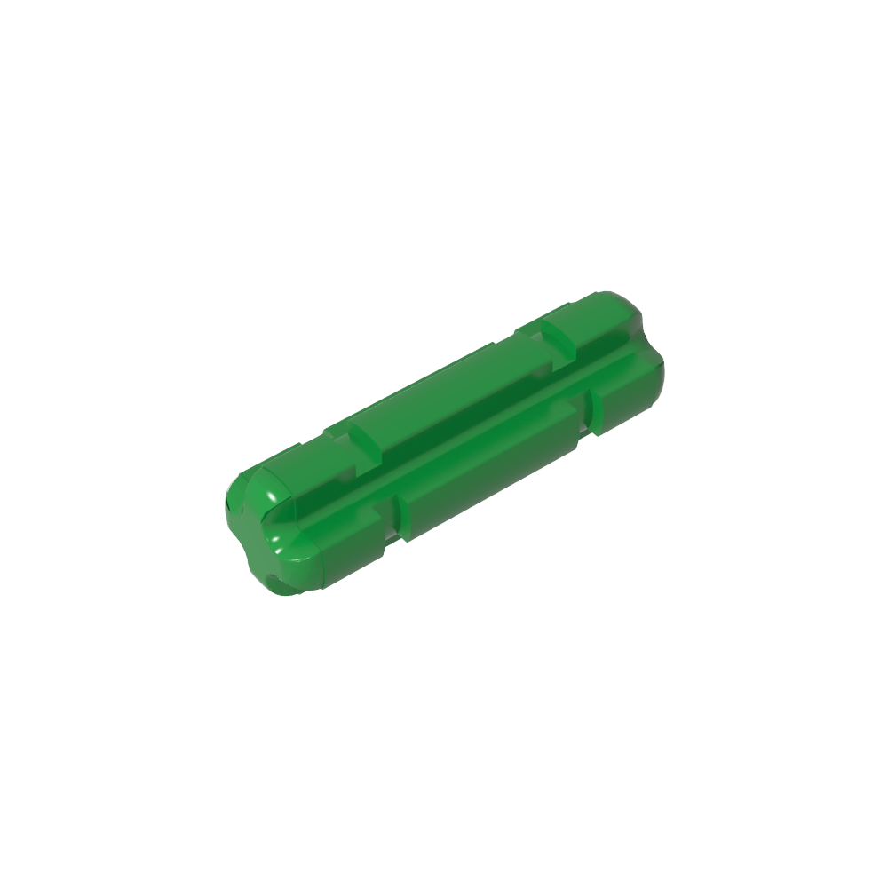 Technic Achse 2 gekerbt-MyGobricks