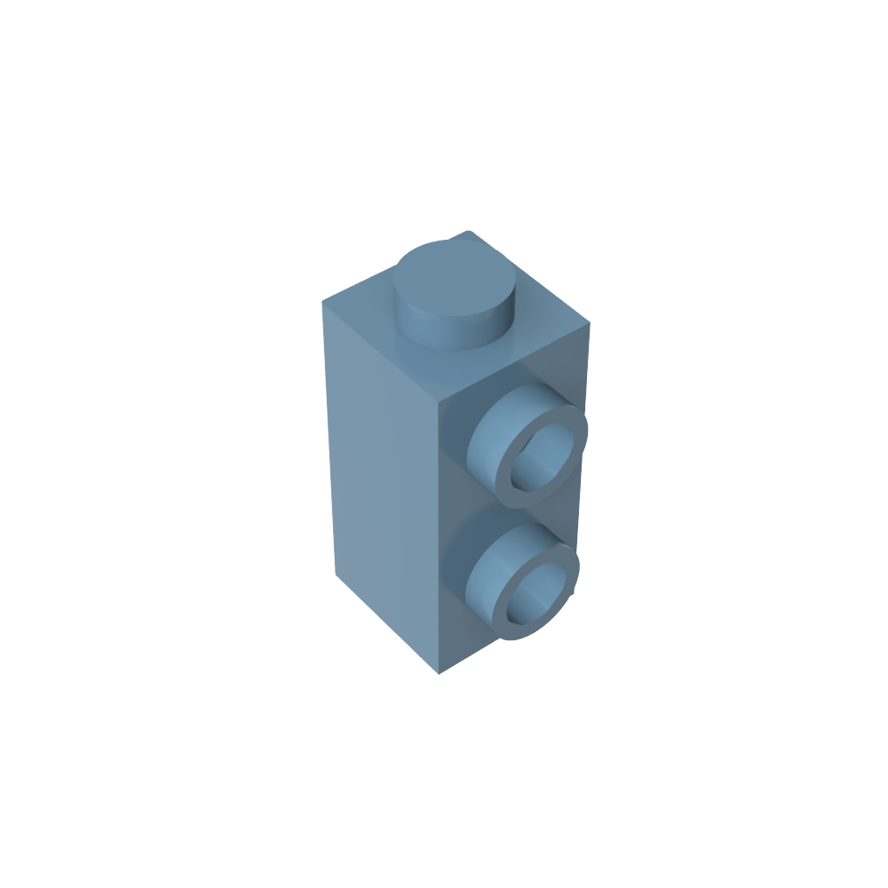 Stein Spezial 1 x 1 x 1 2/3 mit Noppen auf 1 Seite-MyGobricks