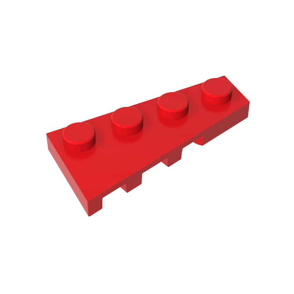 Keilplatte 4 x 2 Rechts-MyGobricks