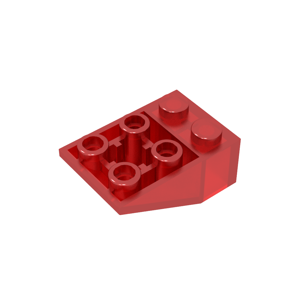Schräge umgekehrte 33° 3 x 2 [Keine Verbindungen zwischen Noppen]-MyGobricks