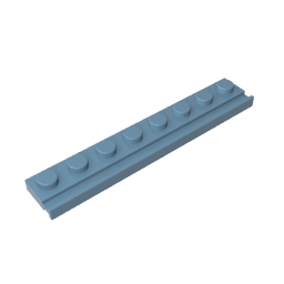 Platte Spezial 1 x 8 mit Türschiene