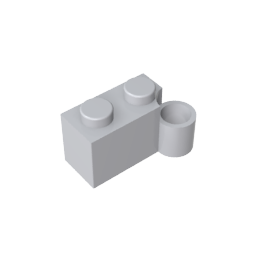 Scharnierstein 1 x 4 [Unterer]