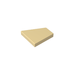 Fliese Spezial 2 x 2 Keilförmig Links-MyGobricks