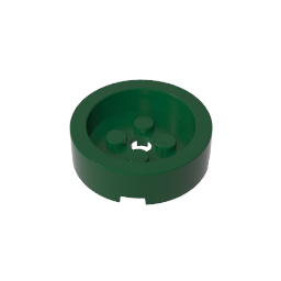 Rundstein 4 x 4 mit vertiefter Mitte