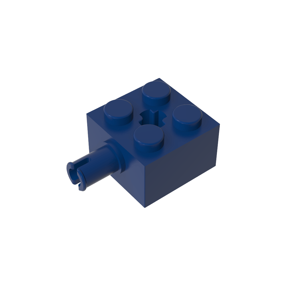 Stein Spezial 2 x 2 mit Stift und Achsloch - MyGobricks