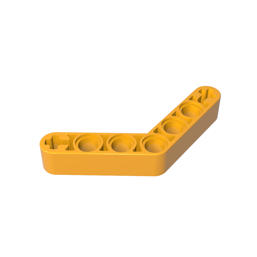 Technic Balken 1 x 7 gebogen (4 - 4) dick - MyGobricks