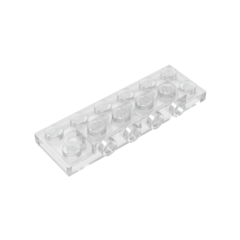 Platte Spezial 2 x 6 x 2/3 [Vier Noppen an der Seite]-MyGobricks