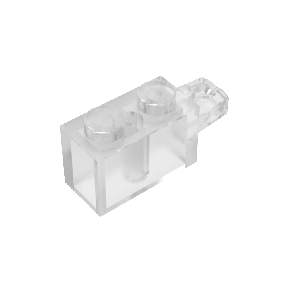 Scharnierstein 1 x 2 Verriegelung mit 1 Finger horizontales Ende-MyGobricks
