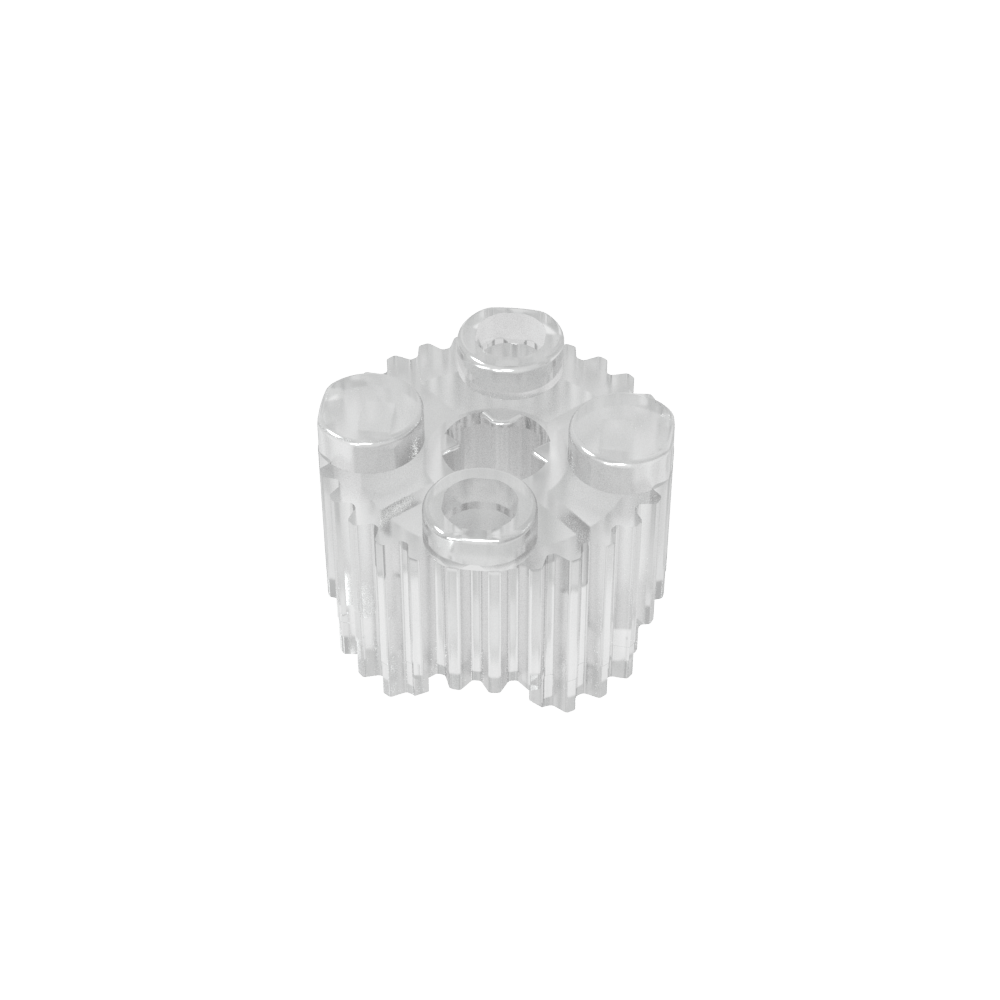 Rundstein 2 x 2 [Grill]-MyGobricks