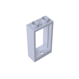 Fenster 1 x 2 x 3 Flache Vorderseite-MyGobricks