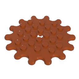 Plate Special 6 x 6 Splat Gear mit 14 Zähnen