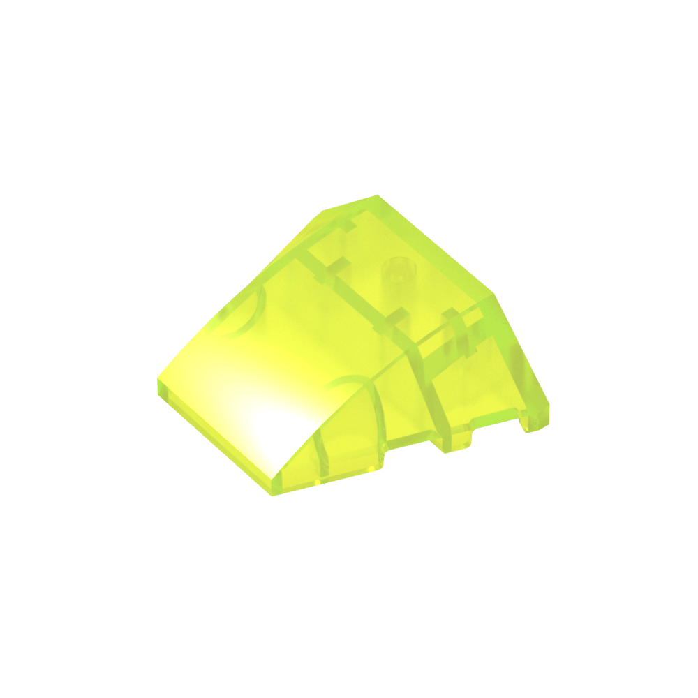 Keil gebogen 4 x 3 ohne Noppen [einfach]-MyGobricks