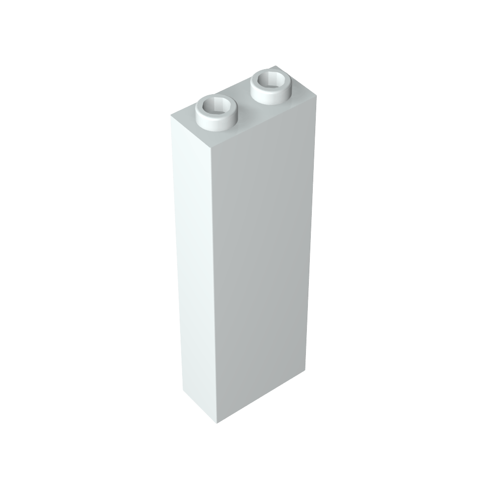 Stein 1 x 2 x 5 ohne Seitenstützen-MyGobricks