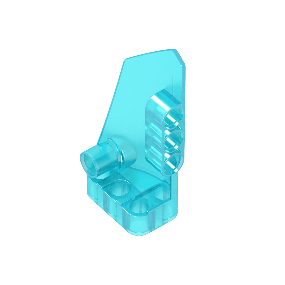 Technic Panel Verkleidung Nr. 4 klein glatt lang, seitlich B-MyGobricks