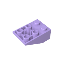 Schräge umgekehrte 33° 3 x 2 [Keine Verbindungen zwischen Noppen]-MyGobricks