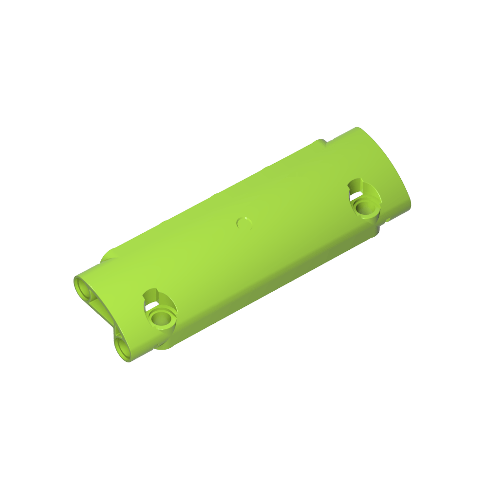 Technic Panel gebogen 11 x 3 mit 2 Stiftlöchern durch die Paneloberfläche - MyGobricks