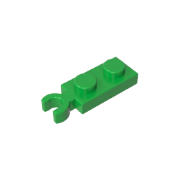 Platte Spezial 1 x 2 mit Clip vertikal am Ende