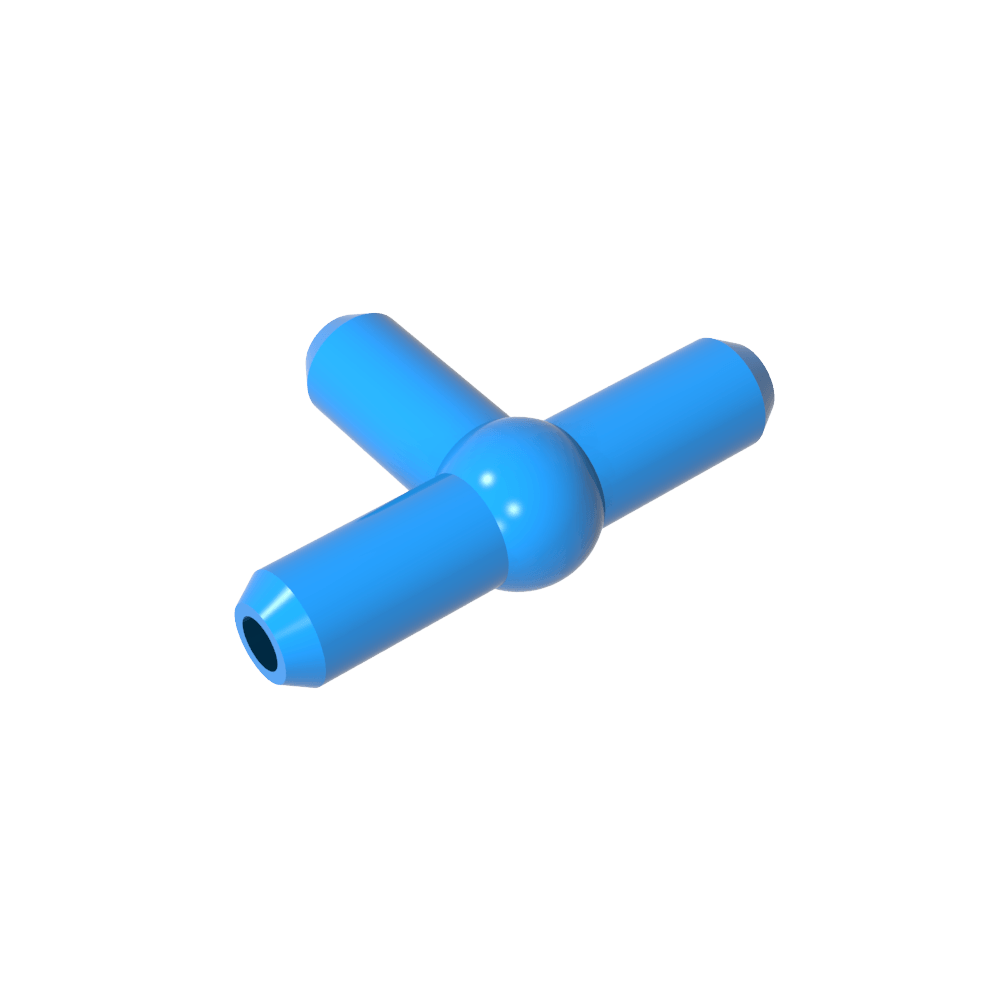 Pneumatisches T-Stück (T-Stange) [Neuer Stil]-MyGobricks