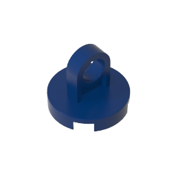 Runde Fliese 2 x 2 - Dünner Hebering - MyGobricks