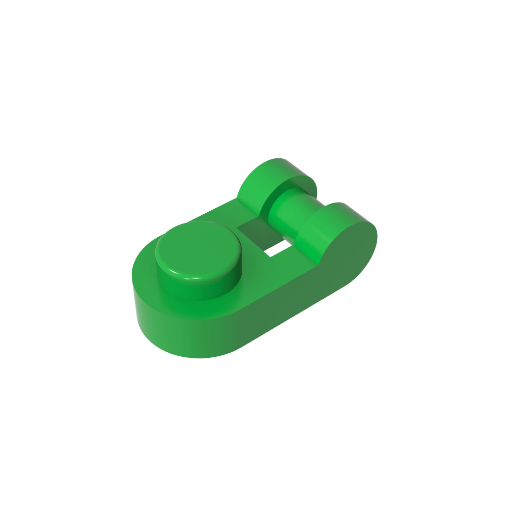 Platte Spezial 1 x 1 abgerundet mit Griff-MyGobricks