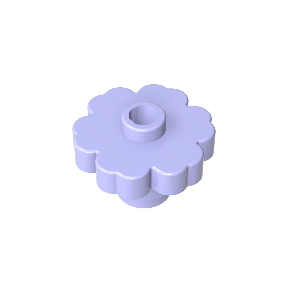 Pflanze, Blume 2 x 2 - Rund [Offene Noppe]-MyGobricks