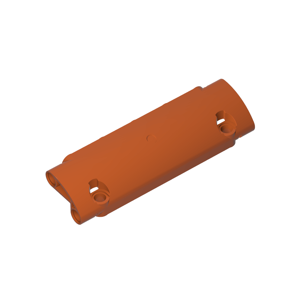 Technic Panel gebogen 11 x 3 mit 2 Stiftlöchern durch die Paneloberfläche - MyGobricks