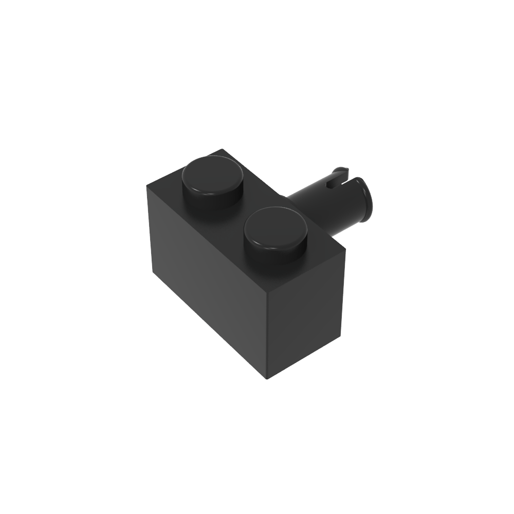 Stein Spezial 1 x 2 mit Pin-MyGobricks
