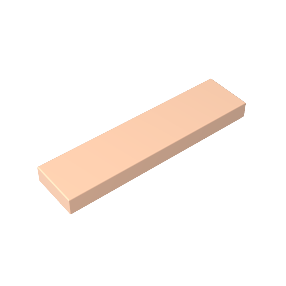 Fliese 1 x 4 mit Nut - MyGobricks