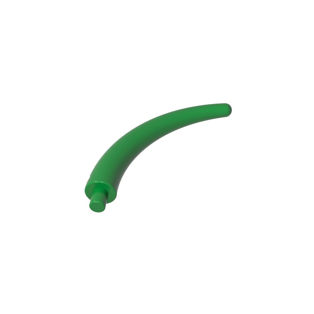 Tierkörperteil / Pflanze, Schwanz / Klaue / Horn / Ast / Tentakel, Endabschnitt-MyGobricks