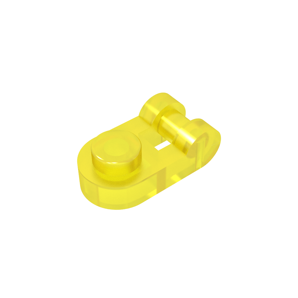 Platte Spezial 1 x 1 abgerundet mit Griff-MyGobricks