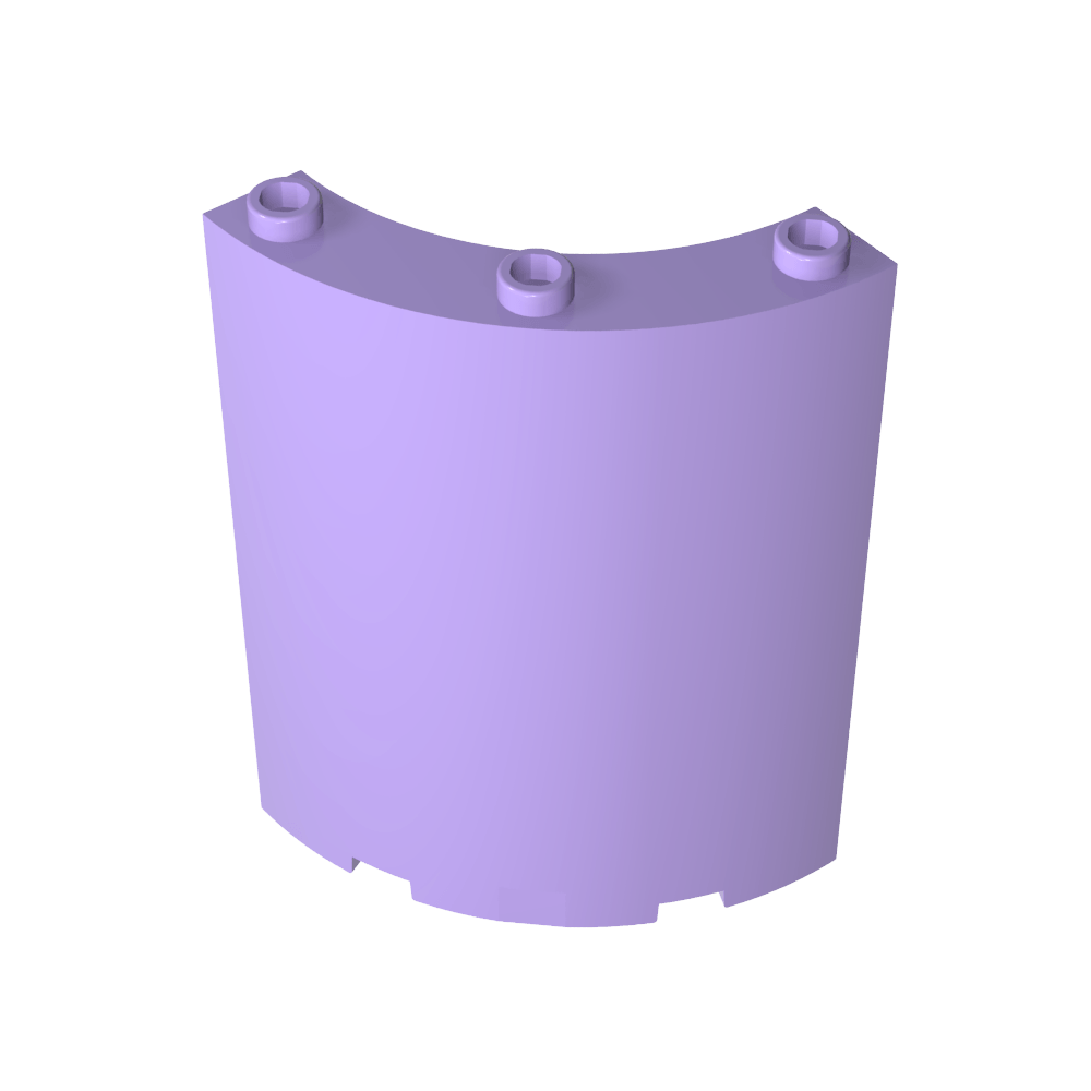 Panel 4 x 4 x 6 Viertelzylinder-MyGobricks