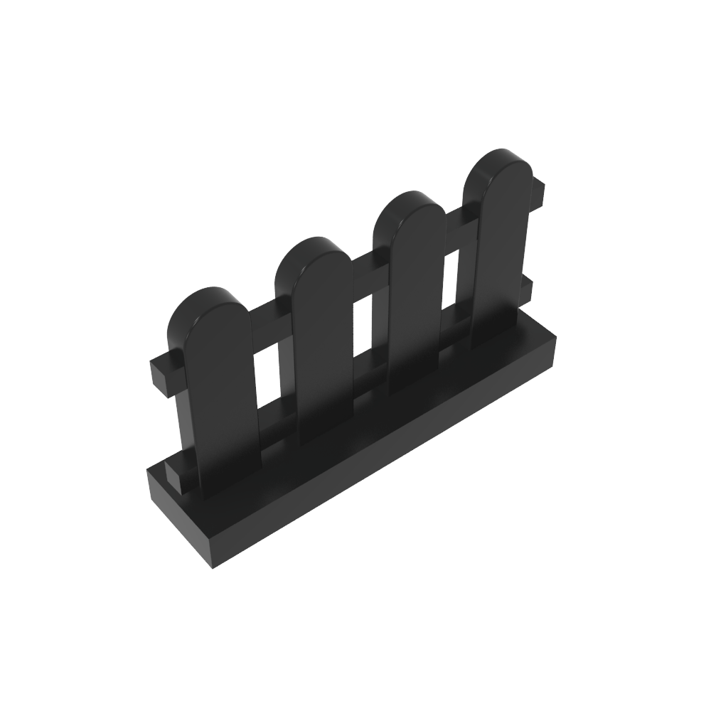 Lattenzaun 1 x 4 x 2-MyGobricks