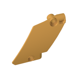 Technic Panel Gebogen 5 x 7 Parallelogramm Rechts