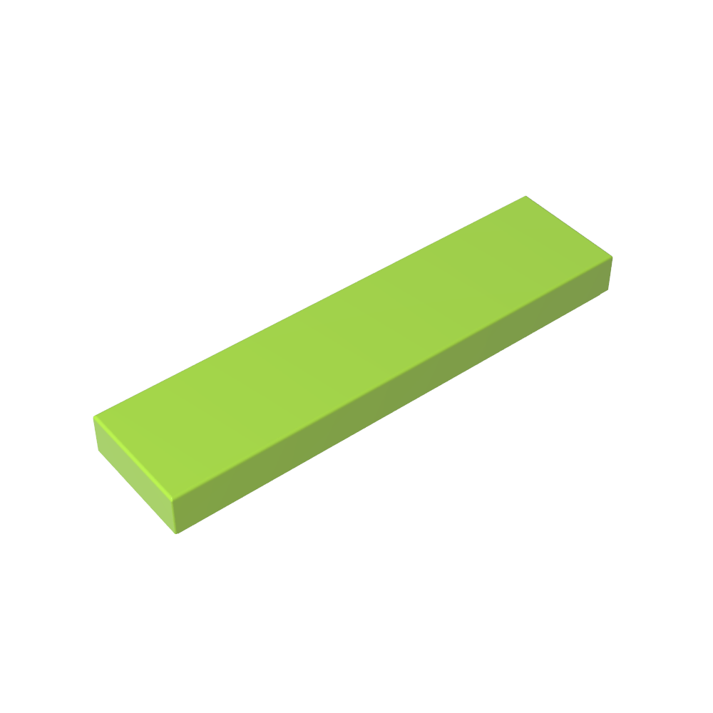 Fliese 1 x 4 mit Nut - MyGobricks