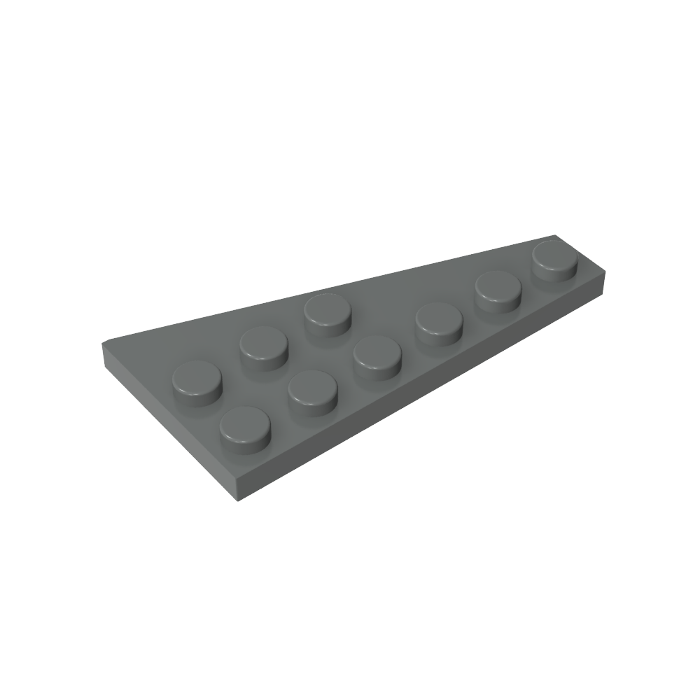 Keilplatte 6 x 3 Links-MyGobricks