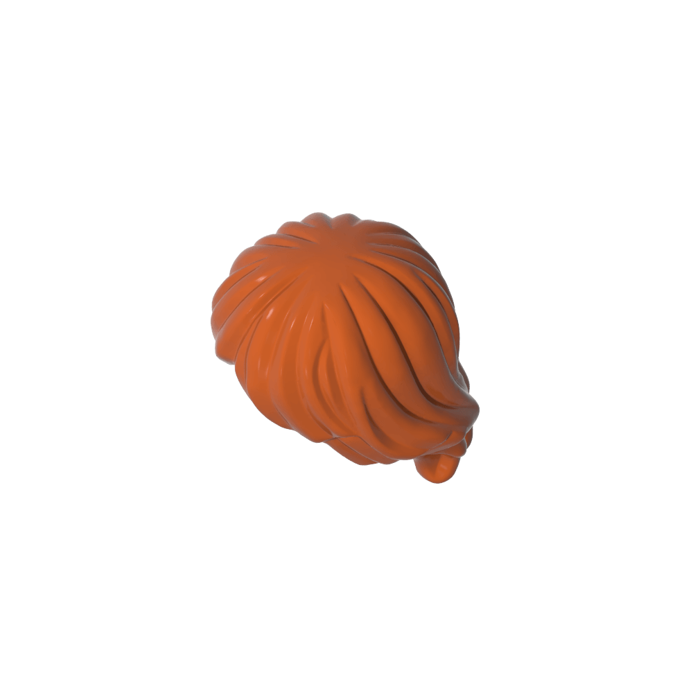 Gobricks Figur Haare zerzaust und geschichtet-MyGobricks