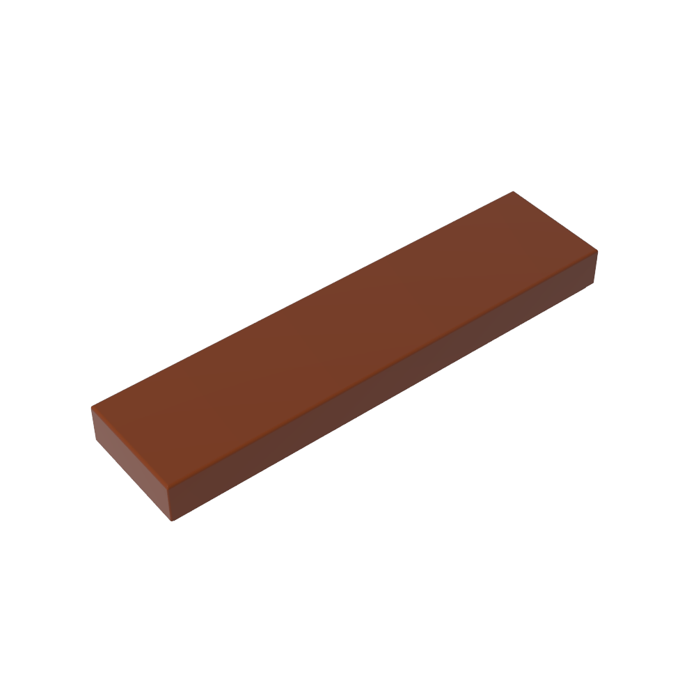 Fliese 1 x 4 mit Nut - MyGobricks