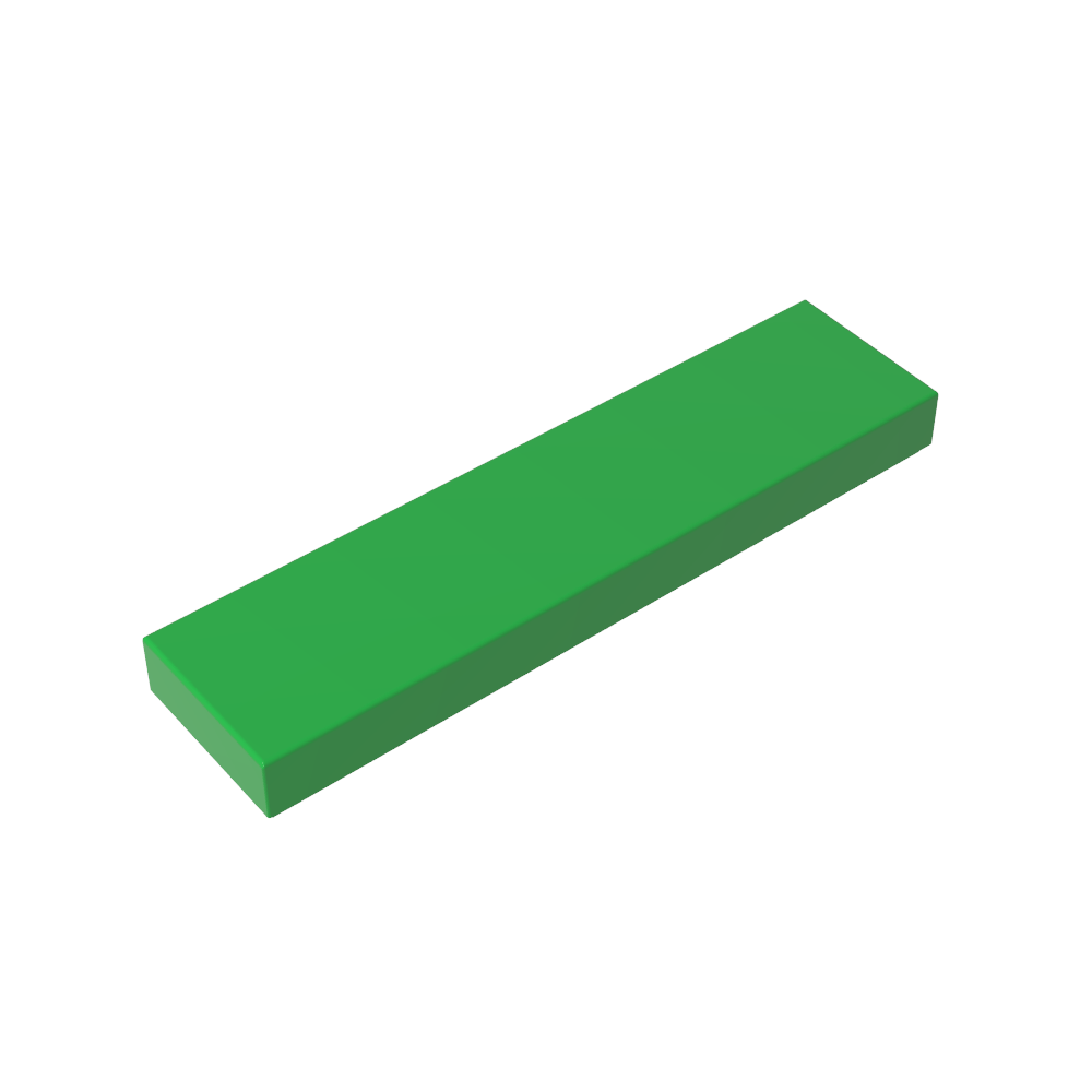 Fliese 1 x 4 mit Nut - MyGobricks