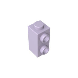 Stein Spezial 1 x 1 x 1 2/3 mit Noppen auf 1 Seite-MyGobricks