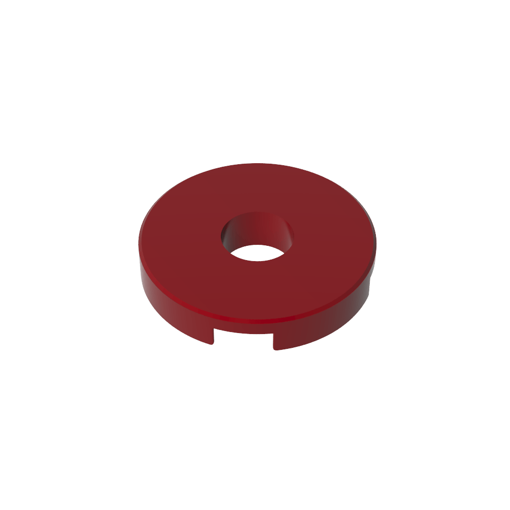 Fliese rund 2 x 2 mit Loch - MyGobricks