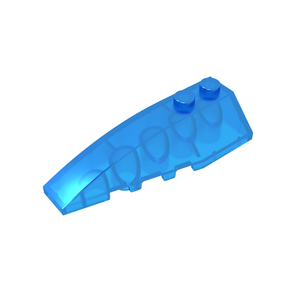 Keil gebogen 6 x 2 links-MyGobricks