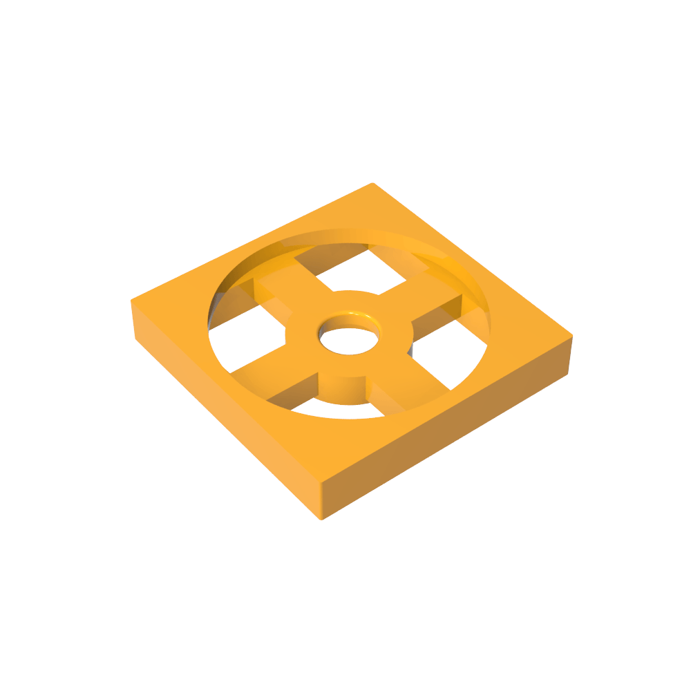 Drehteller 2 x 2 Platte, Sockel-MyGobricks