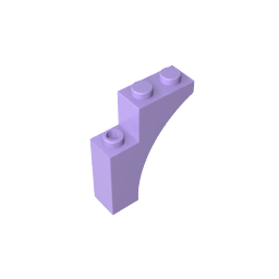 Ziegelbogen 1 x 3 x 3 [Gothic]-MyGobricks