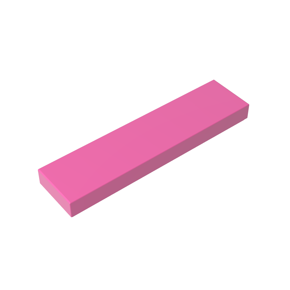 Fliese 1 x 4 mit Nut - MyGobricks