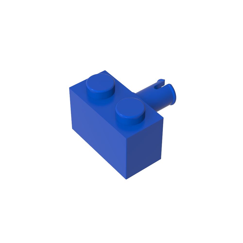 Stein Spezial 1 x 2 mit Pin-MyGobricks