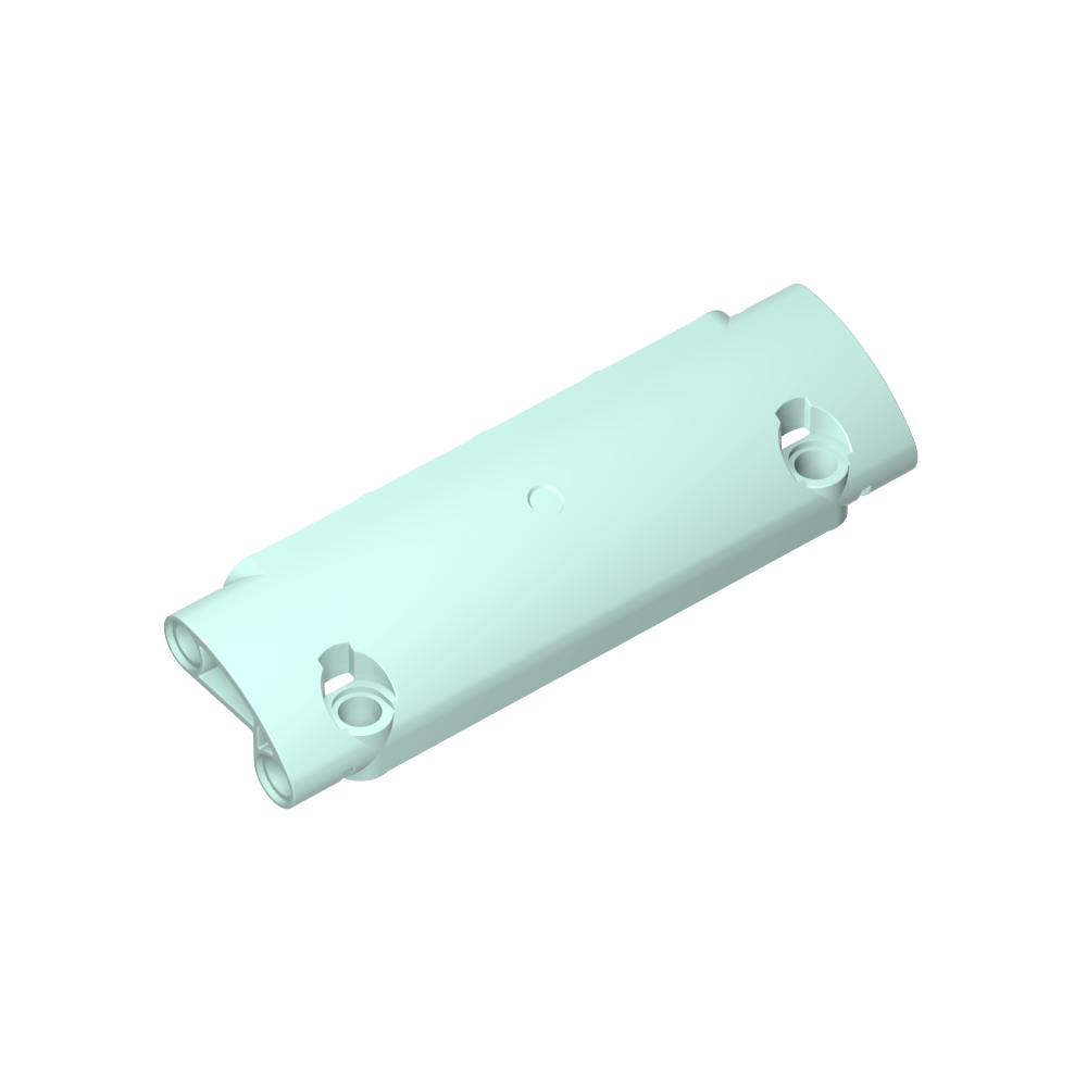 Technic Panel gebogen 11 x 3 mit 2 Stiftlöchern durch die Paneloberfläche - MyGobricks