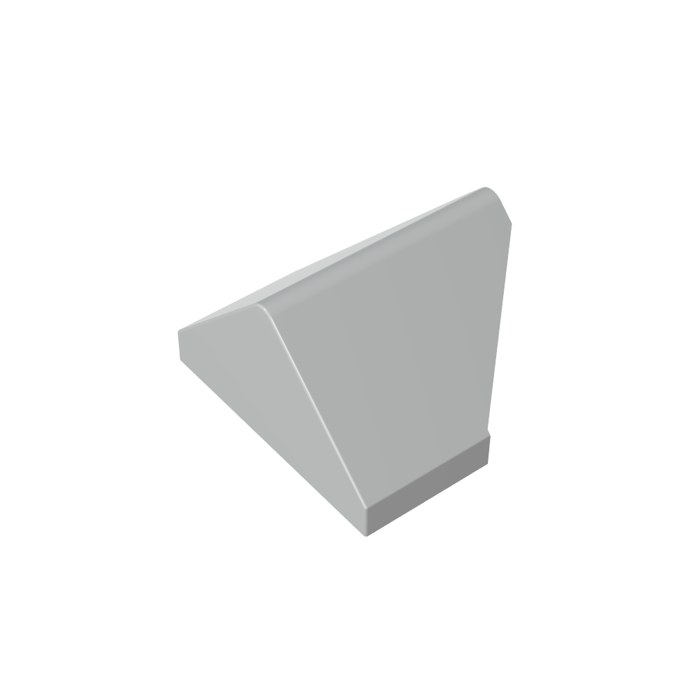 Schräg 45° 2 x 1 Doppelt / Invertiert mit Unterrohr - MyGobricks