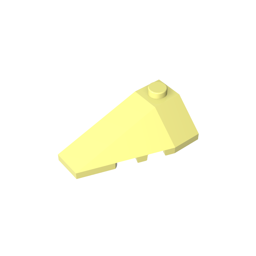 Keil schräg 4 x 2 dreifach links-MyGobricks